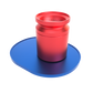 Stündenglass Infusion Chamber Assembly - Blue and Red