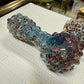 Ripkitty 5" Blue Spike Spoon Dry Herb Hand Pipe
