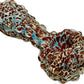 Ripkitty 5" Blue Spike Spoon Dry Herb Hand Pipe