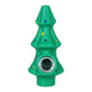 5CT BUNDLE - Christmas Tree Silicone Hand Pipe - 4.9"