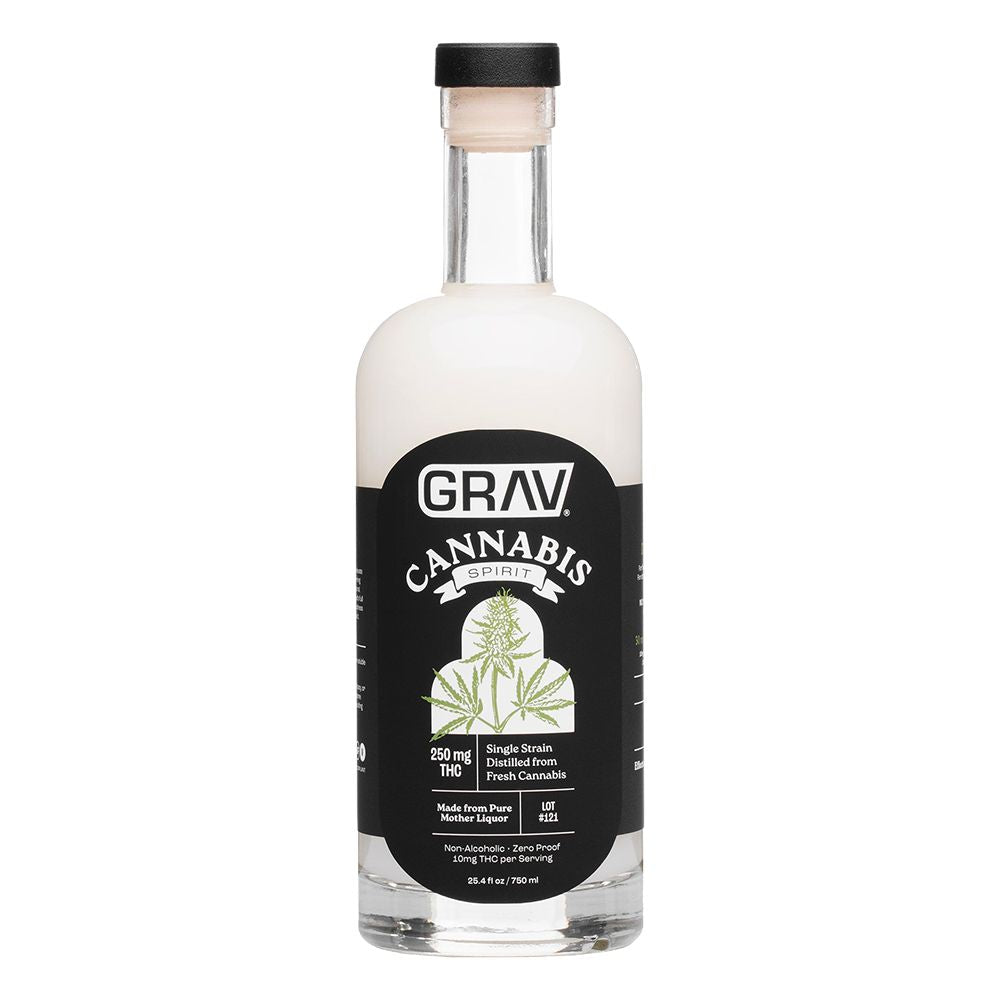 GRAV Black Label D9 THC Spirits - 250mg / 750ML