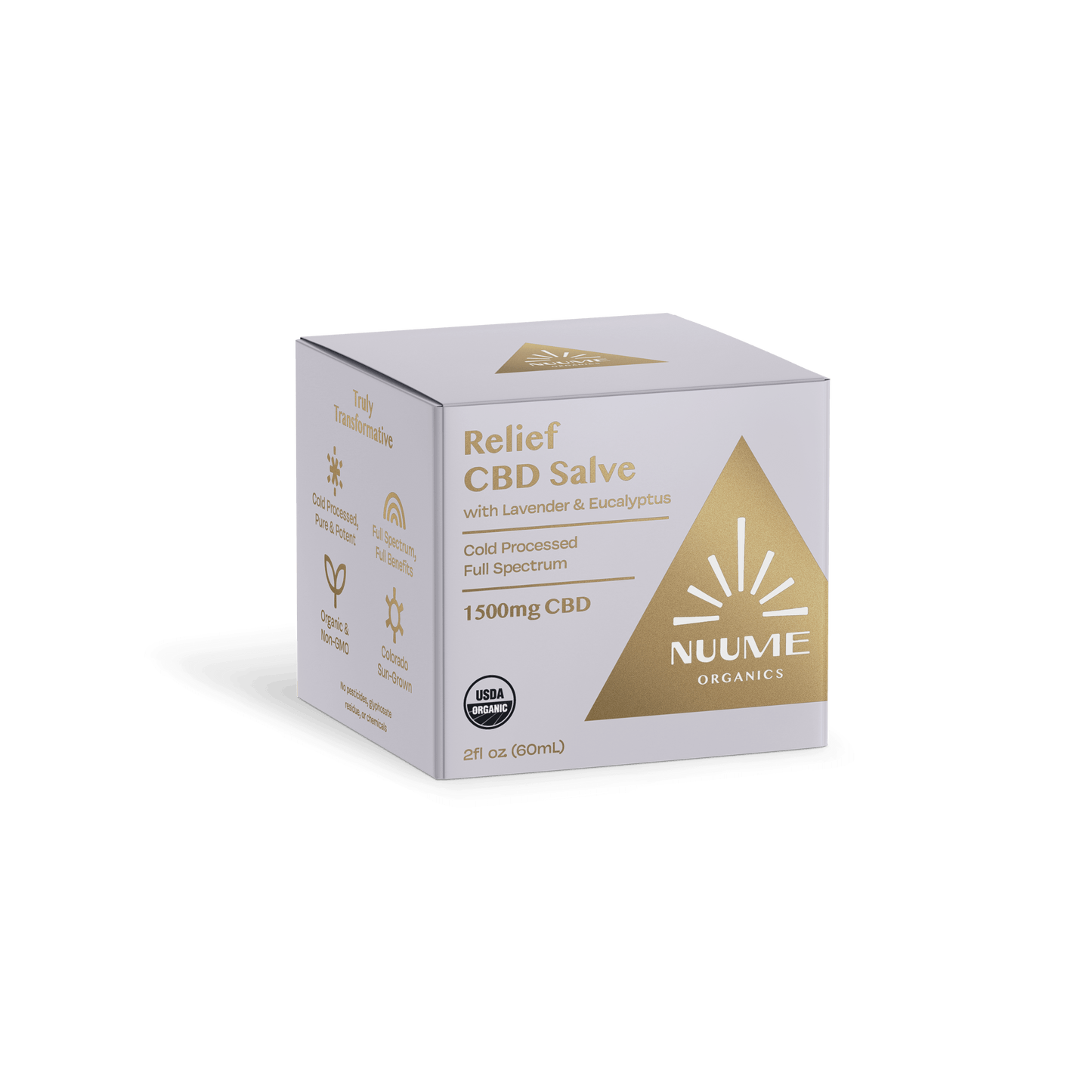 Organic CBD Relief Salve - Extra Strength 1500mg