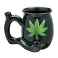 LEAF ON BLACK CHUBBY PREMIUM ROAST & TOAST PIPE MUG