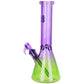 3CT BUNDLE - Seshgear Straight Up Beaker Glass Water Pipe - 13.75" / 14mm F / Assorted Colors