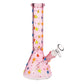 3CT BUNDLE - SeshGear Shining Star Beaker Glass Water Pipe - 10" / 14mm F / Assorted Colors