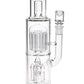 Pulsar Double Chamber Rocket Perc Chugger Glass Water Pipe - 15.25" / 14mm F