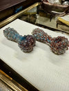 Ripkitty 5" Blue Spike Spoon Dry Herb Hand Pipe