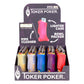 25CT DISPLAY - Toker Poker Lighter Sleeve - Sparkles / Assorted Colors
