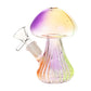 SeshGear Electroplated Mushroom Glass Bubbler - 4.75" / 14mm F