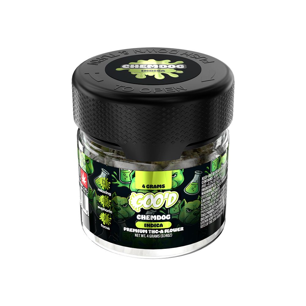 6CT DISPLAY - GOO'D Premium THCA Flower - 4g / Assorted Strains