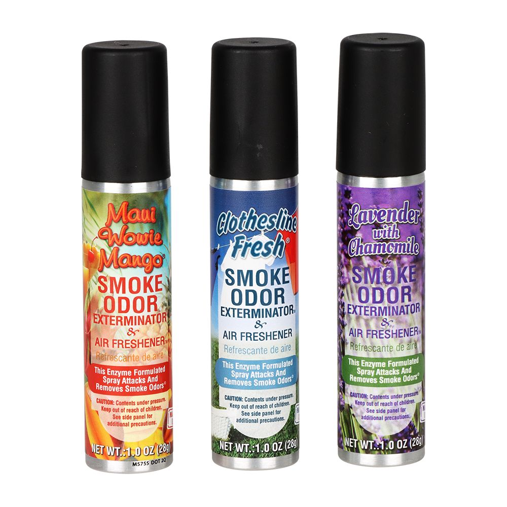 12CT DISPLAY - Smoke Odor Exterminator Spray - 1oz / Year Round