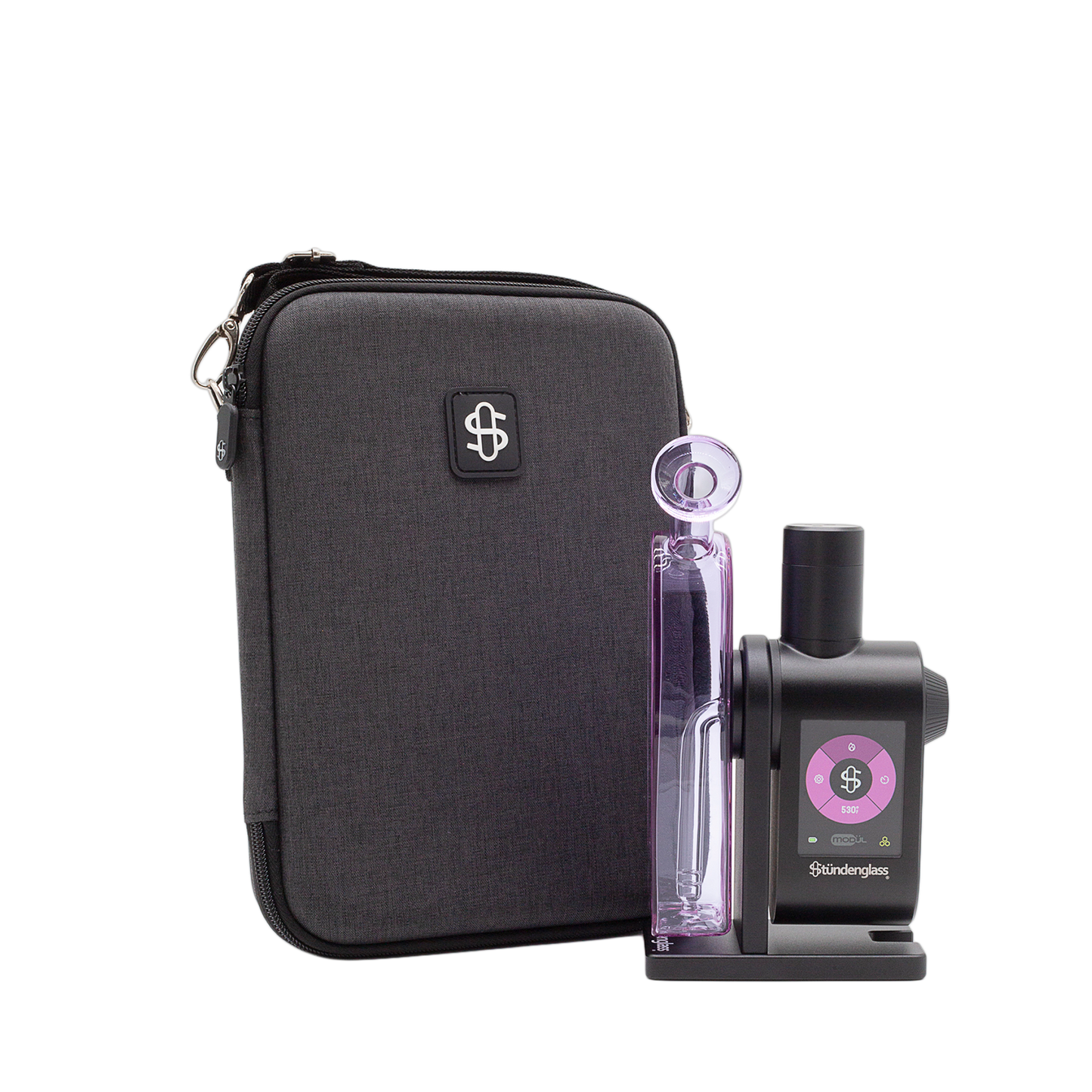 Stündenglass Modül + Dok Deluxe Travel Set - Purple Glass
