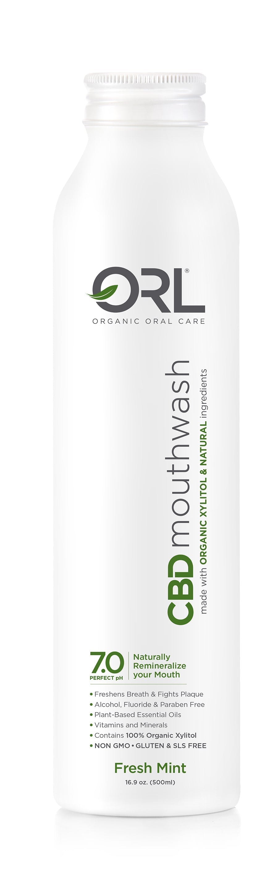 CBD Mouthwash + CBD Toothpaste Bundle  - Made with Organic Xylitol & Natural Ingredients