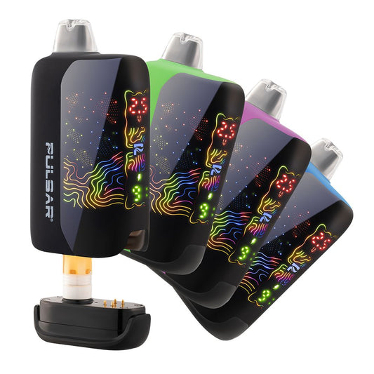 Pulsar 510 DL 6.0 Precision Voltage Control LCD Screen Vape Bar | 1000mAh | Solid Colors