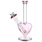 SeshGear The Heart Grows Fonder Glass Water Pipe - 9.25" / 14mm F