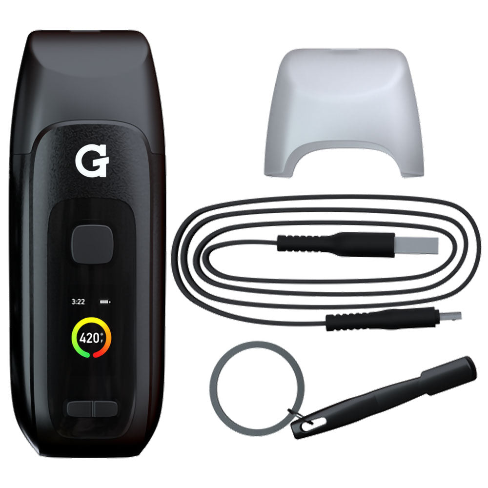 G Pen Dash+ Dry Herb Vaporizer - 1800 mAh / Black