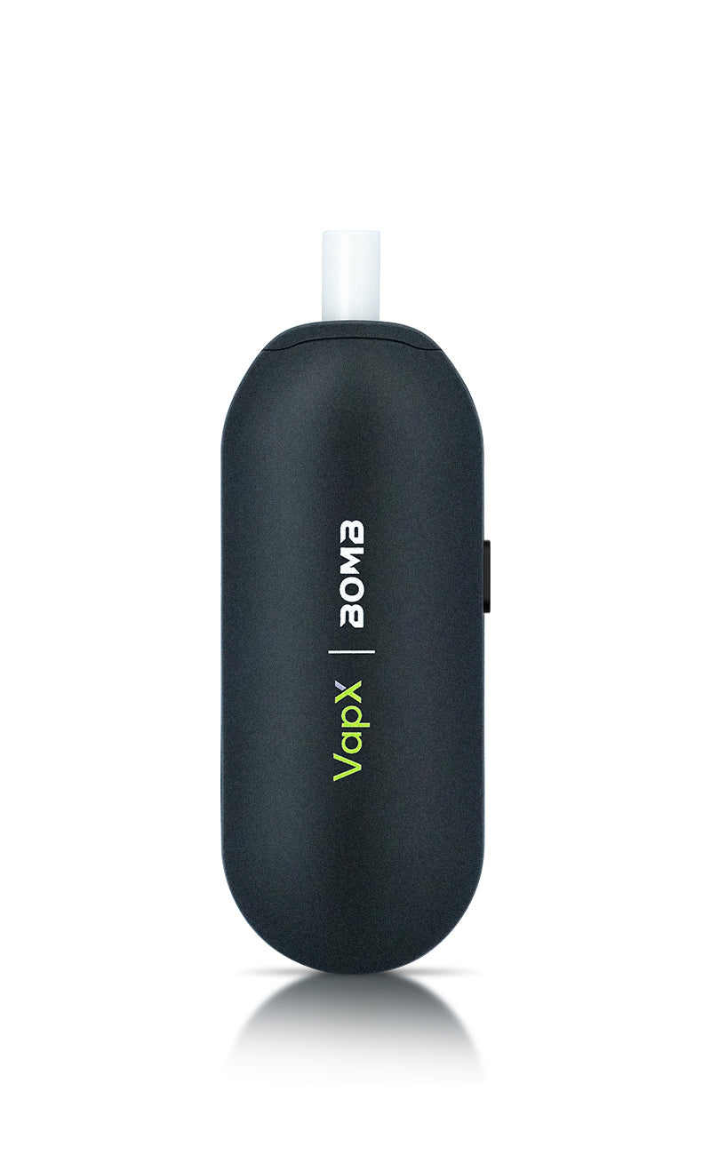 New Bomb × VapX Magic Bean Mobile Concentrate Vaporizer- Onyx Black