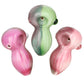 3CT BUNDLE - Two Toned Pastel Glass Spoon Pipes - 3.5" / Assorted Colors