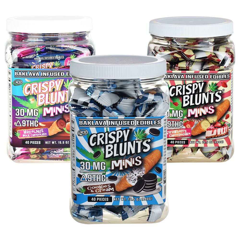 Crispy Blunts D9 Minis - 30mg/pc 40ct