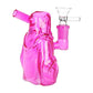 4CT BUNDLE - SeshGear Nocturnal Nightmare Glass Water Pipe - 4.5" / 14mm F / Assorted Colors